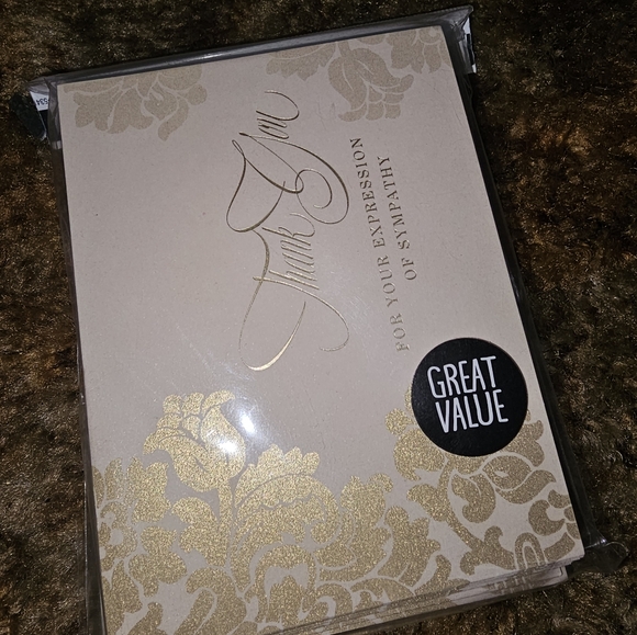 VALUE PACK 20... Thank you cards for your expression of sympathy. - Picture 5 of 5